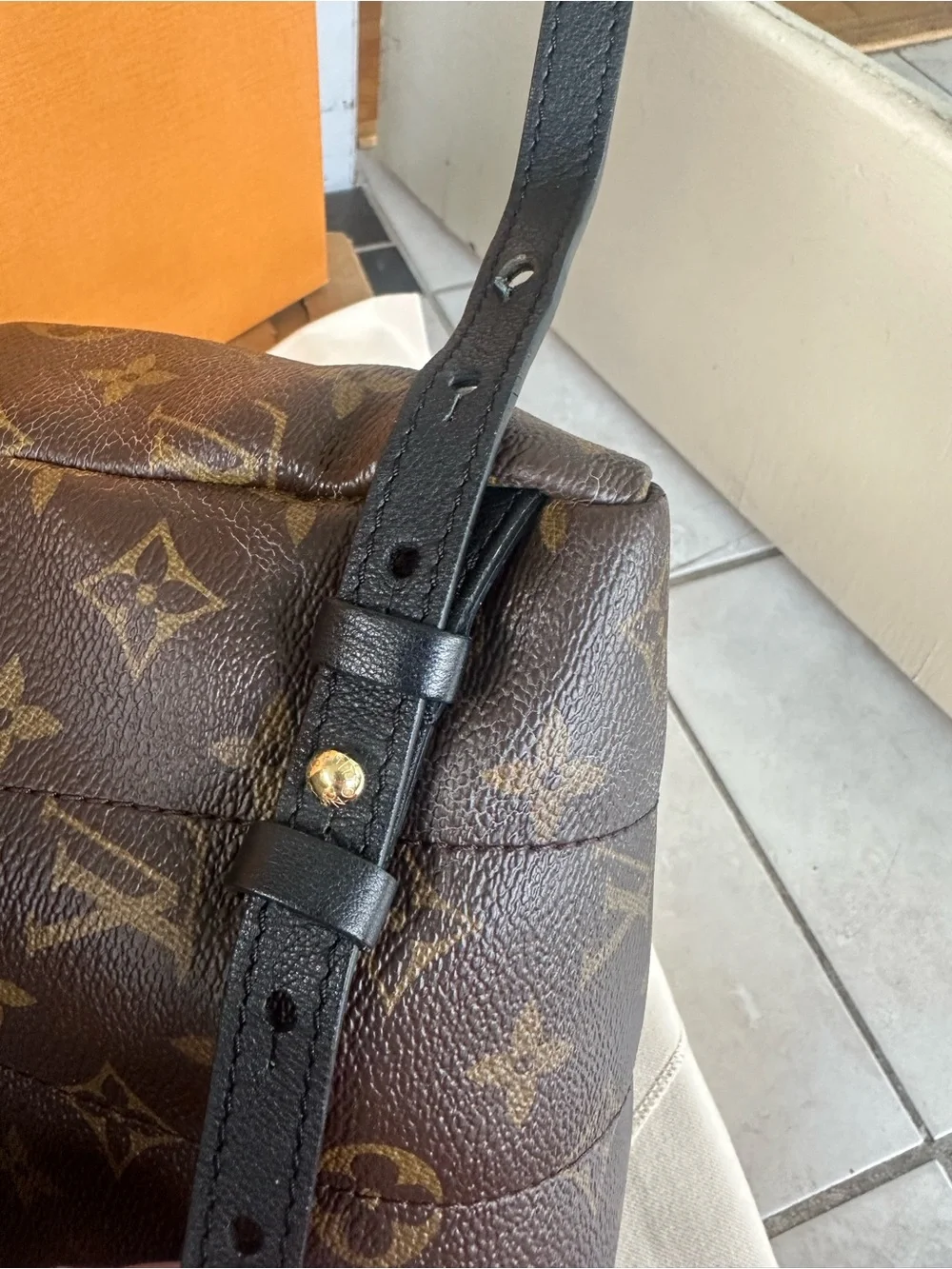 ✨Excellent Condition✨ Louis Vuitton Monogram PM Montsouris Backpack in Brown/Blk